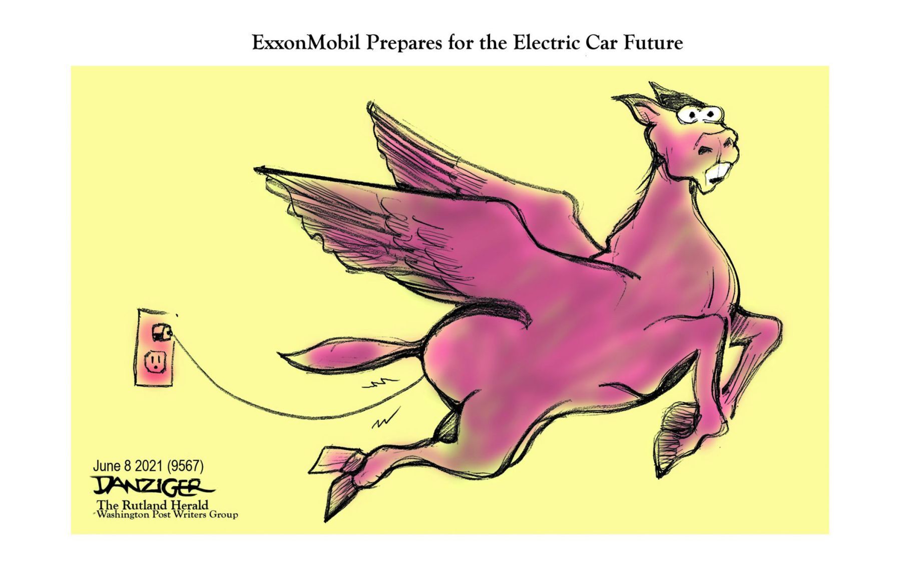 Jeff Danziger cartoon